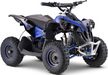 Renegade Race-X 1000W 36V Electric Quad Blue Front Right View