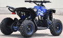 Renegade Race-X 1000W 36V Electric Quad Blue Rear Right View